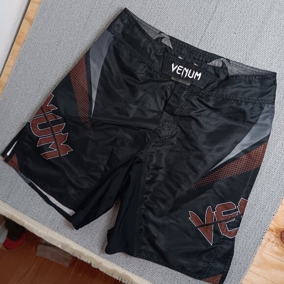 Venum Other - Venum NOGI Brazilian Fighting Shorts Mens 33 Spell Out Black
